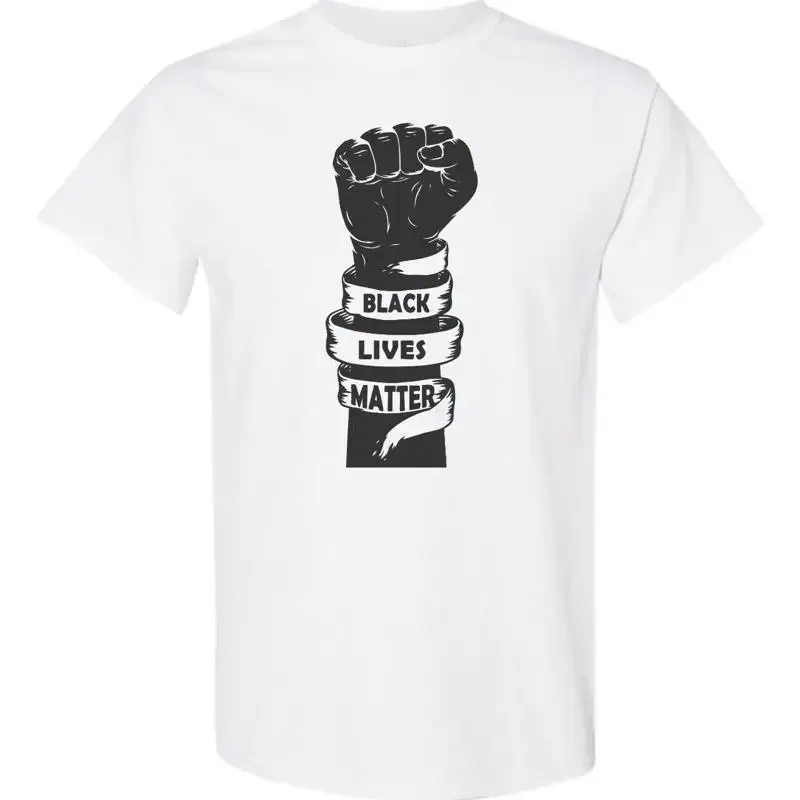 Protest FIST BLM Black Lives Matter Men's T Shirt 1672
