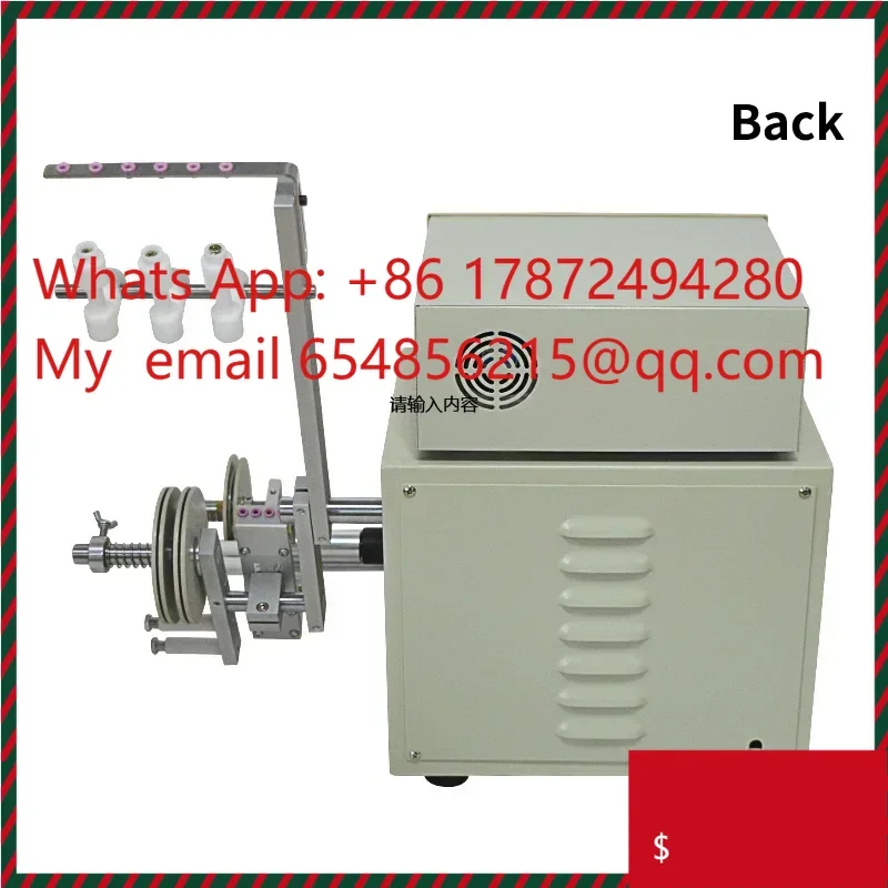 

Высококачественный автоматический намоточный станок для проволоки 0.03-1.2 мм, 110В/220В, новый компьютерный станок для намотки катушек