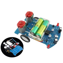 D2-5 DIY Kit Intelligent Tracking Line Car Suite DC Motor Electronic Production Assembly Smart Car Patrol Automobile Parts