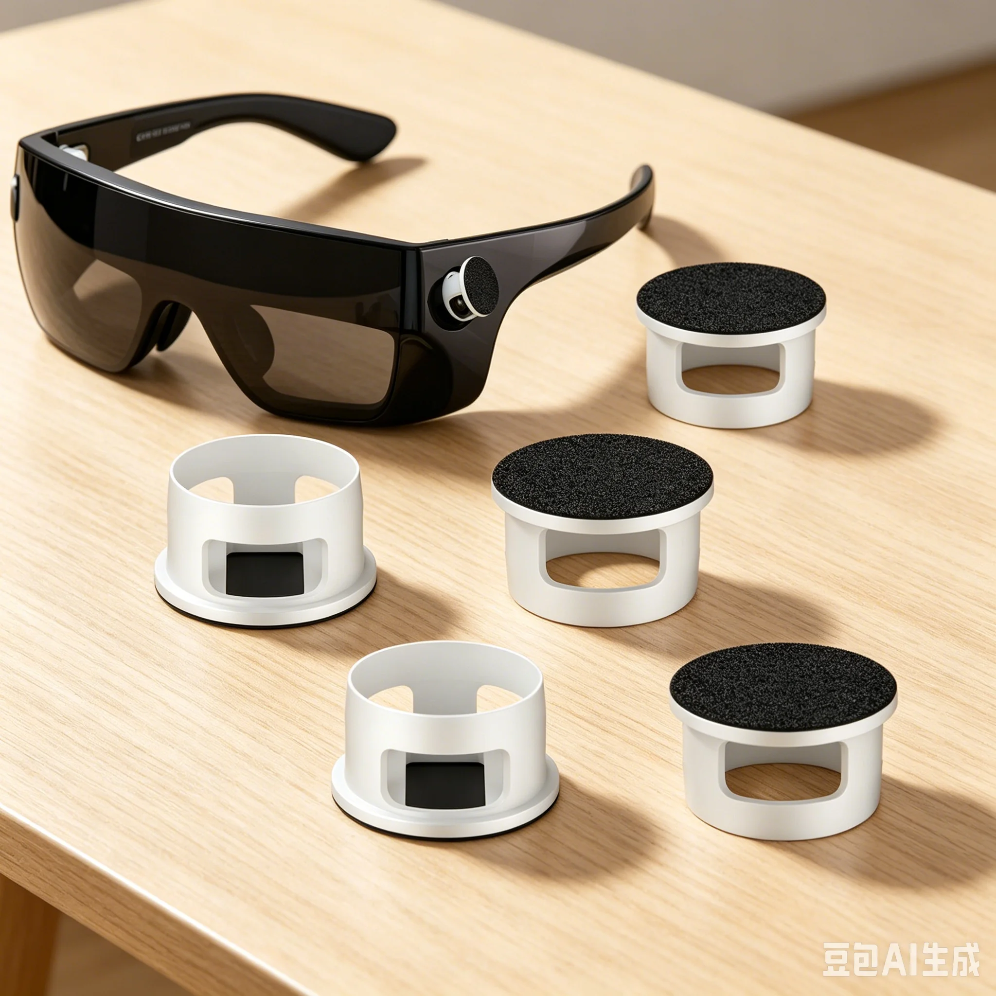 

Samrt Glasses LED Light Blocking Stickers For Wayfarer For Skyler For Headliner (for Gen2) Glasses Side Shields Stikers