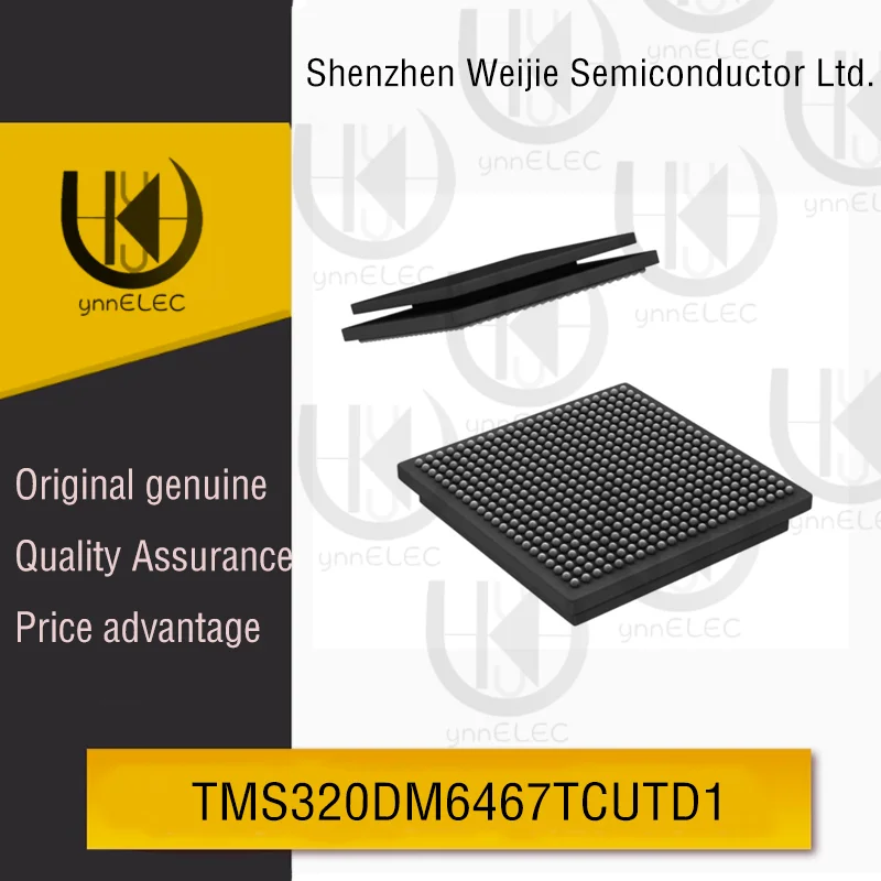

Original TMS320DM6467TCUTD1 DaVinci Processor FCBGA-529