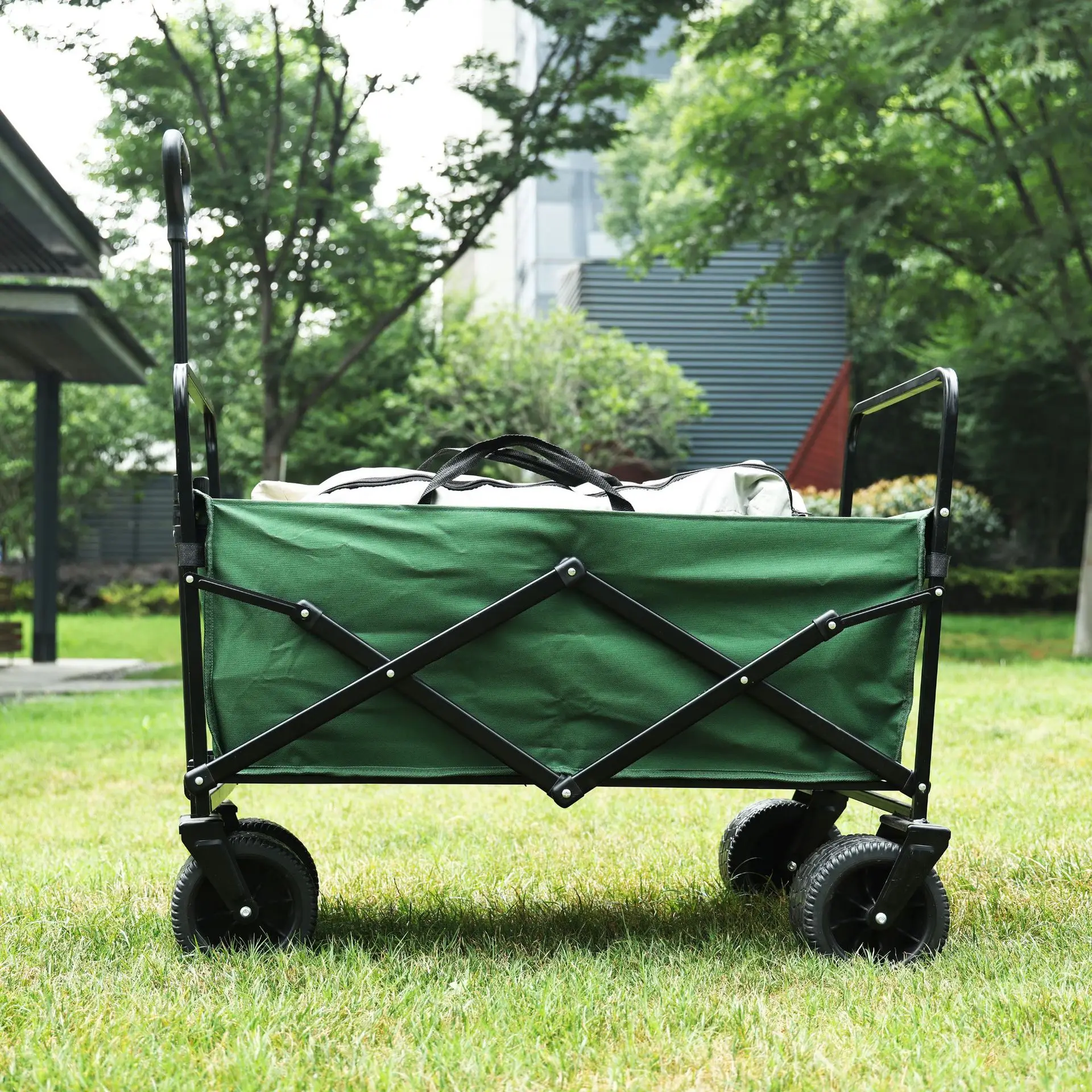 Camping Cart, Outdoor Cart, Foldable Camping, Picnic, Shopping Cart, Grocery, Small Cart Material Handling Tools