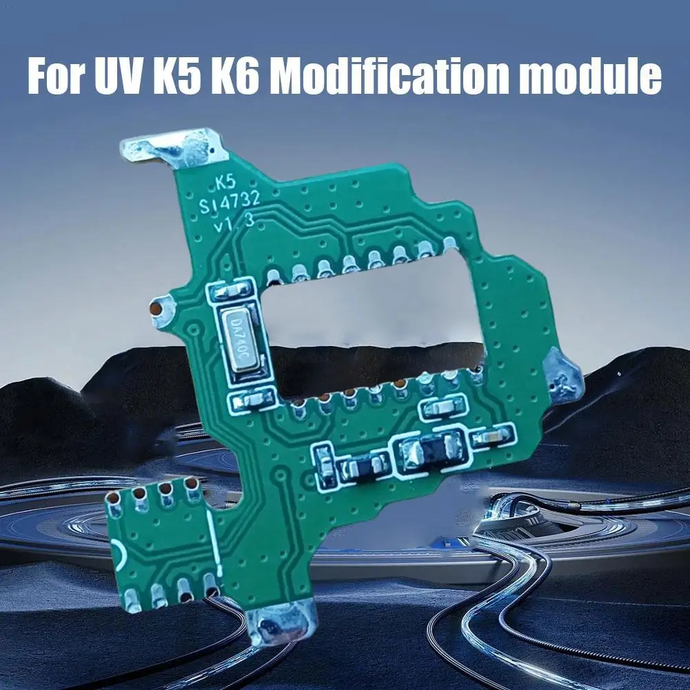 

Radio Modification Module Adds Long Medium Short Wave For LUSYA UV K5 K6 Including SI4732 Chip And Crystal Oscillator Parts