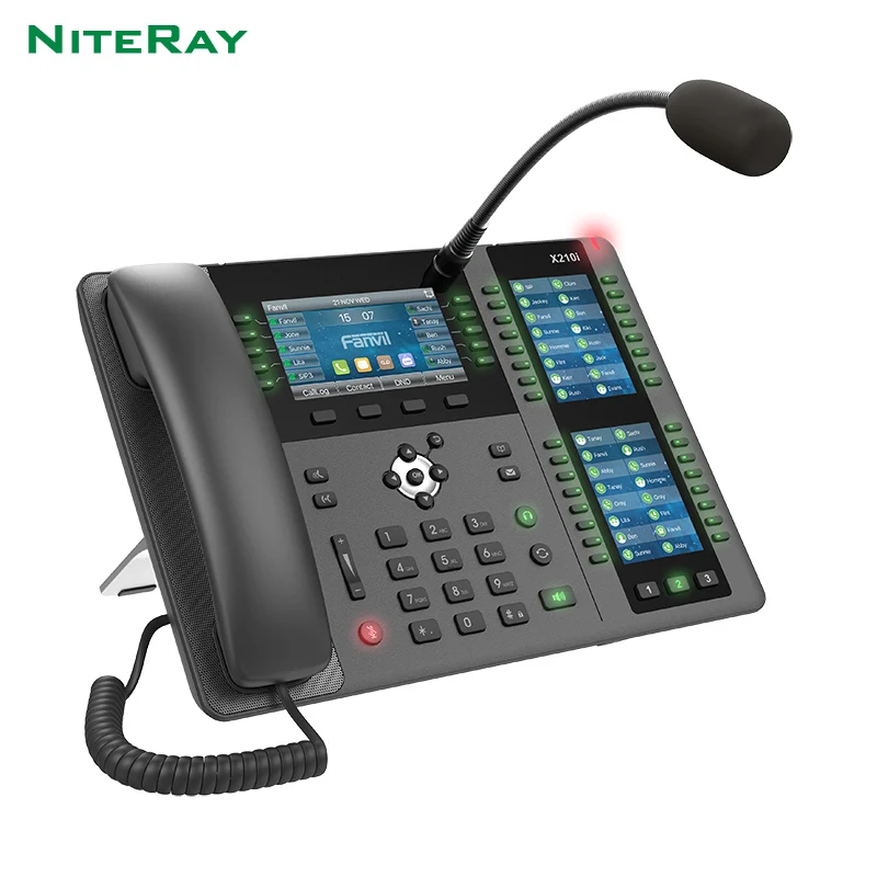 Multifunction Paging Intercom Console SIP Phone Control Center Telephone as Host Server for Office Enable Hotspot