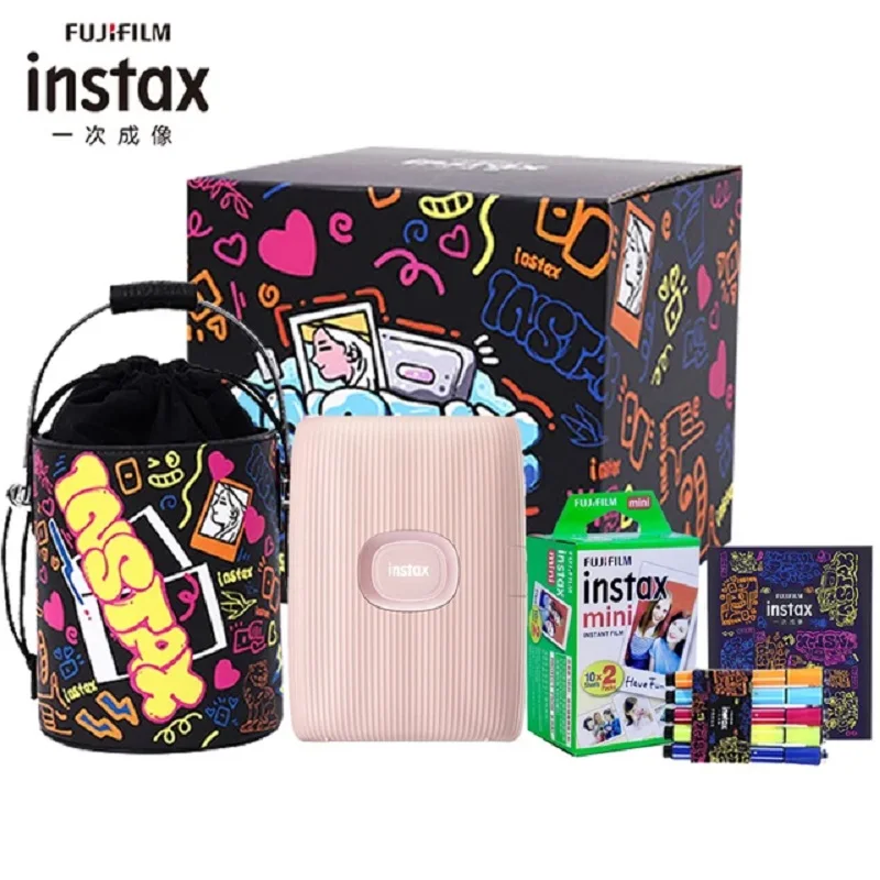 Fujifilm Instax Mini Link 1 Link 2 One Shot Imaging Mobile Phone Portable Mobile Phone Photo Printer Link Bluetooth Connection