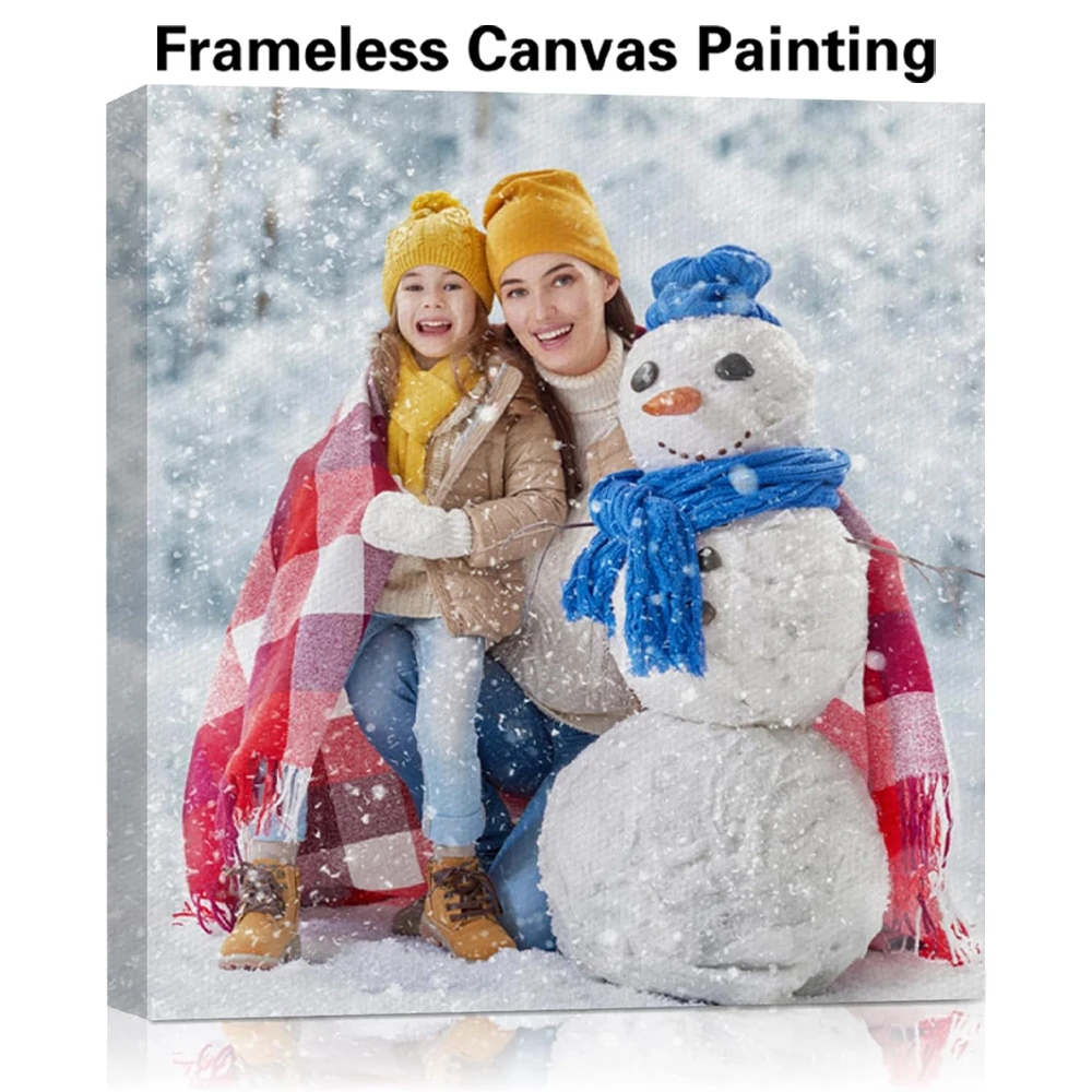 1pc Frameless Personalize Custom Photo family Posters And Prints Wall Pictures Video Game Wall Pictures Print For Gamer Room