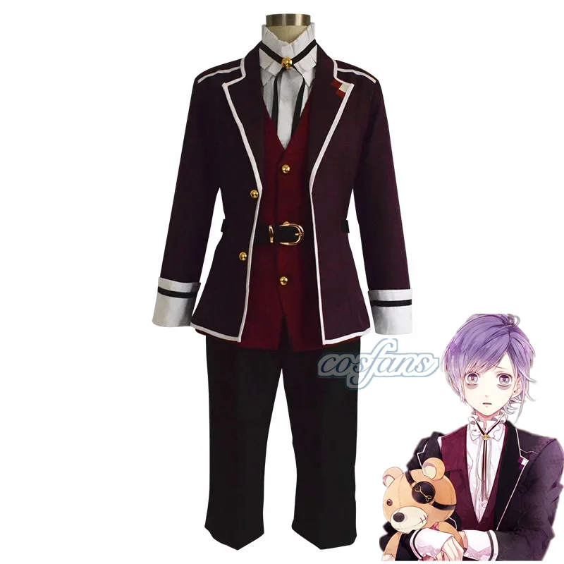 

Anime Diabolik Lovers Kanato Sakamaki Cosplay Costume All Size Custom Size Cool Men's Uniform