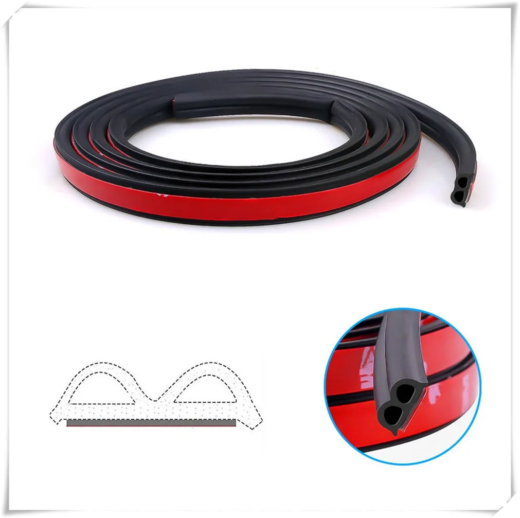 Car Door Seal Strip Rubber Noise Insulation Weatherstrip for Land 2.5 V6 found 3 V6 V8 RangeHSE SC Sports Rover version