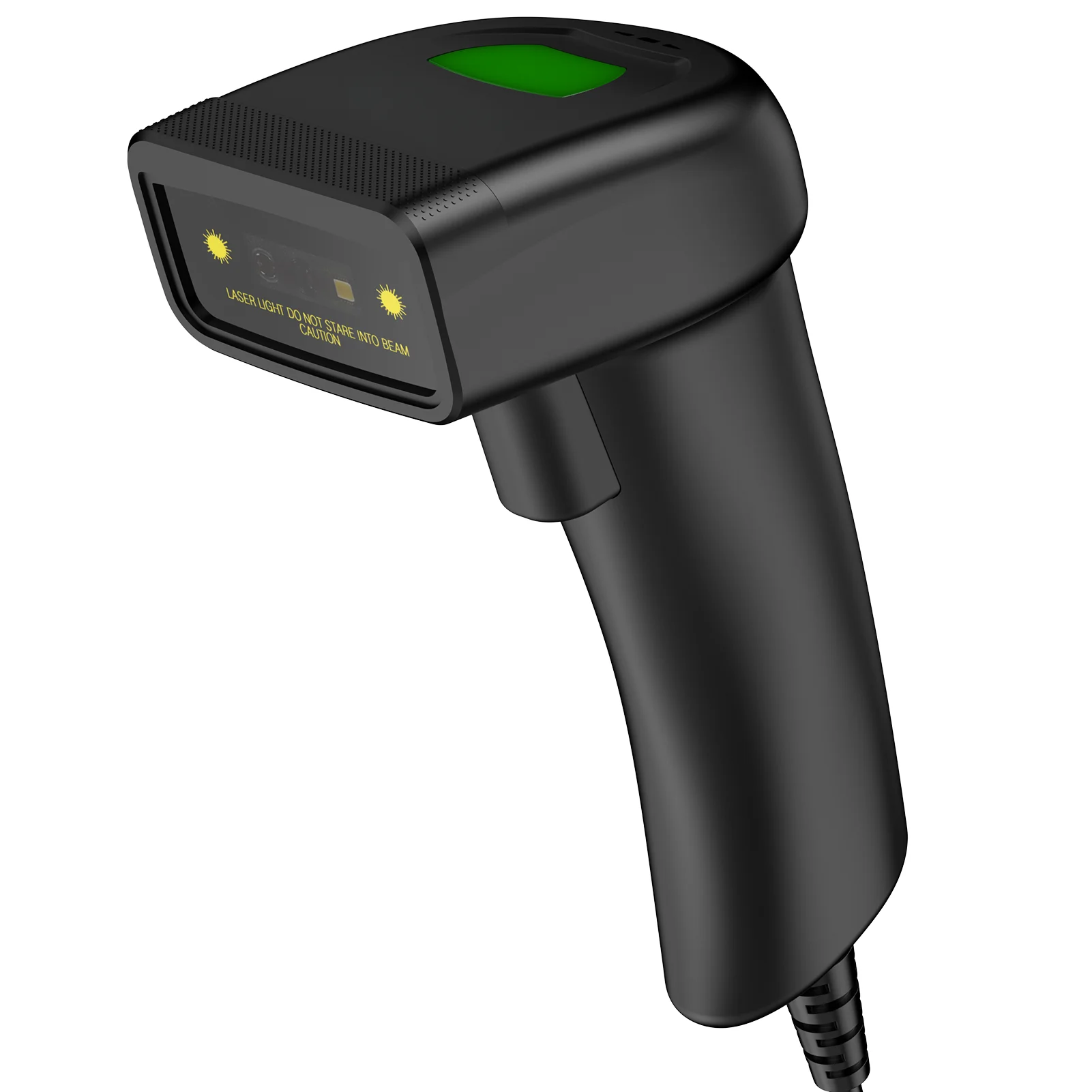USB 2D ليزر ماسح الباركود المحمولة المحمولة CCD لسوبر ماركت مكتبة المستودعات