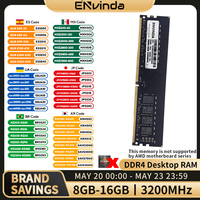 ENVINDA PC DDR3 DDR4 DDR5 8GB 16GB Ram 1600 2666 3200 5600 6000MHz Computer High Quality Memory Desktop Dimm No Support PC AMD