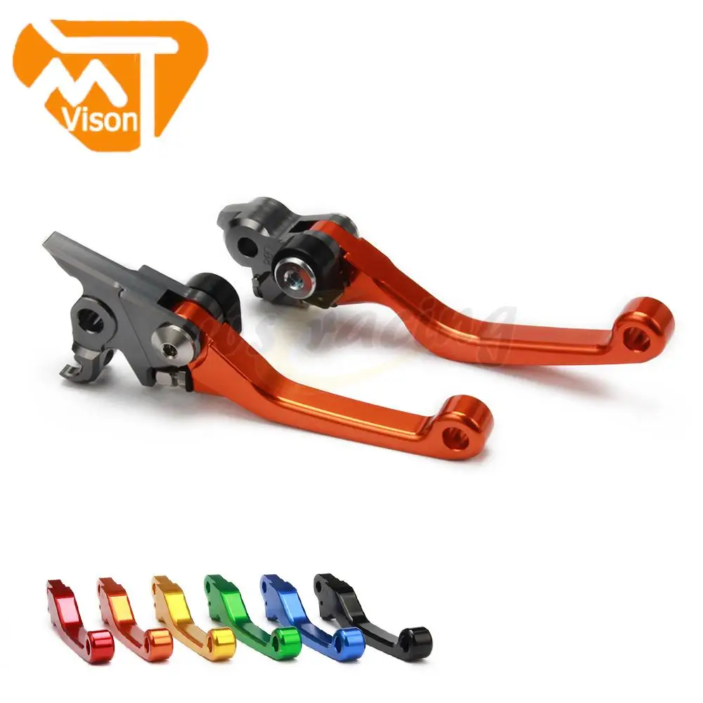 CNC Motorcycle Billet Foldable Pivot Clutch & Brake Lever For KTM EXC125 SX125 SX144 SX150 XC150 XCW200 EXC200 SX SXF SXR 450