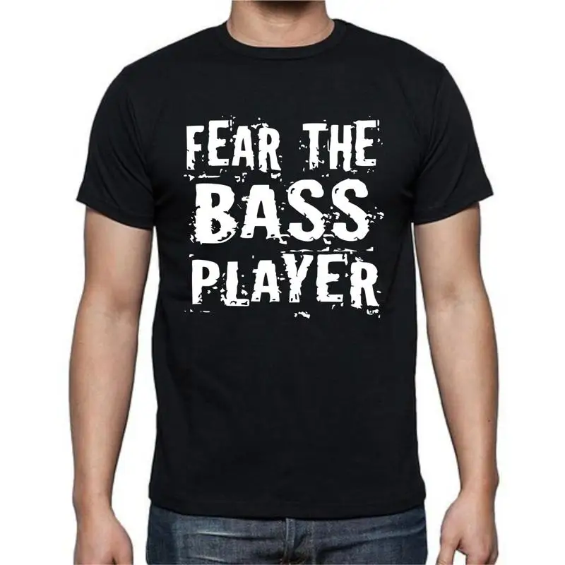 تي شيرت Fear The Bass Player Music Band Musician