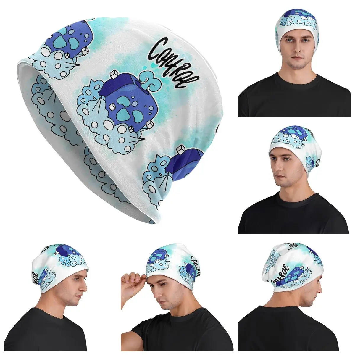 Control Blox Fruits Skullies Beanies Hats Warm Autumn Winter Outdoor Cap Knitted Bonnet Caps for Unisex Adult