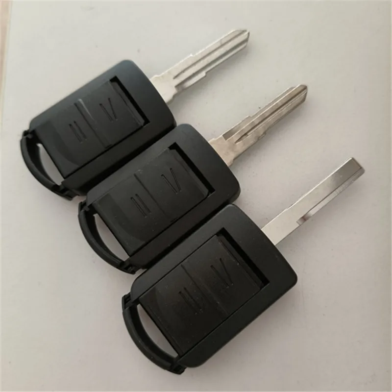 

10 шт., 2 кнопки, чехол для дистанционного ключа с необрезанным лезвием для Vauxhall Opel Corsa Agila Meriva, комбинированный чехол для автомобильного ключа без чипа