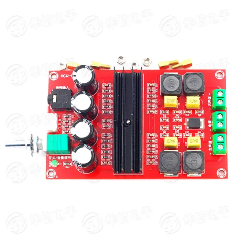 XH-M190 TDA3116D2 high-power digital power amplifier board TPA3116 two-channel amplifier board 12-24V