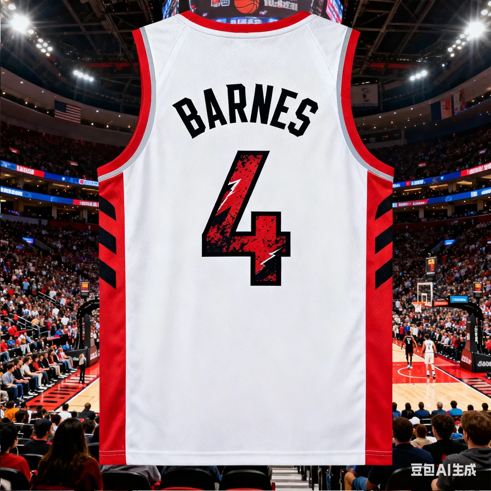 سترة كرة السلة للرجال سكوتي بارنز 3D AI Edition # 4 قمصان كرة السلة الأمريكية للشباب والأطفال للتدريب على التهوية كبيرة الحجم