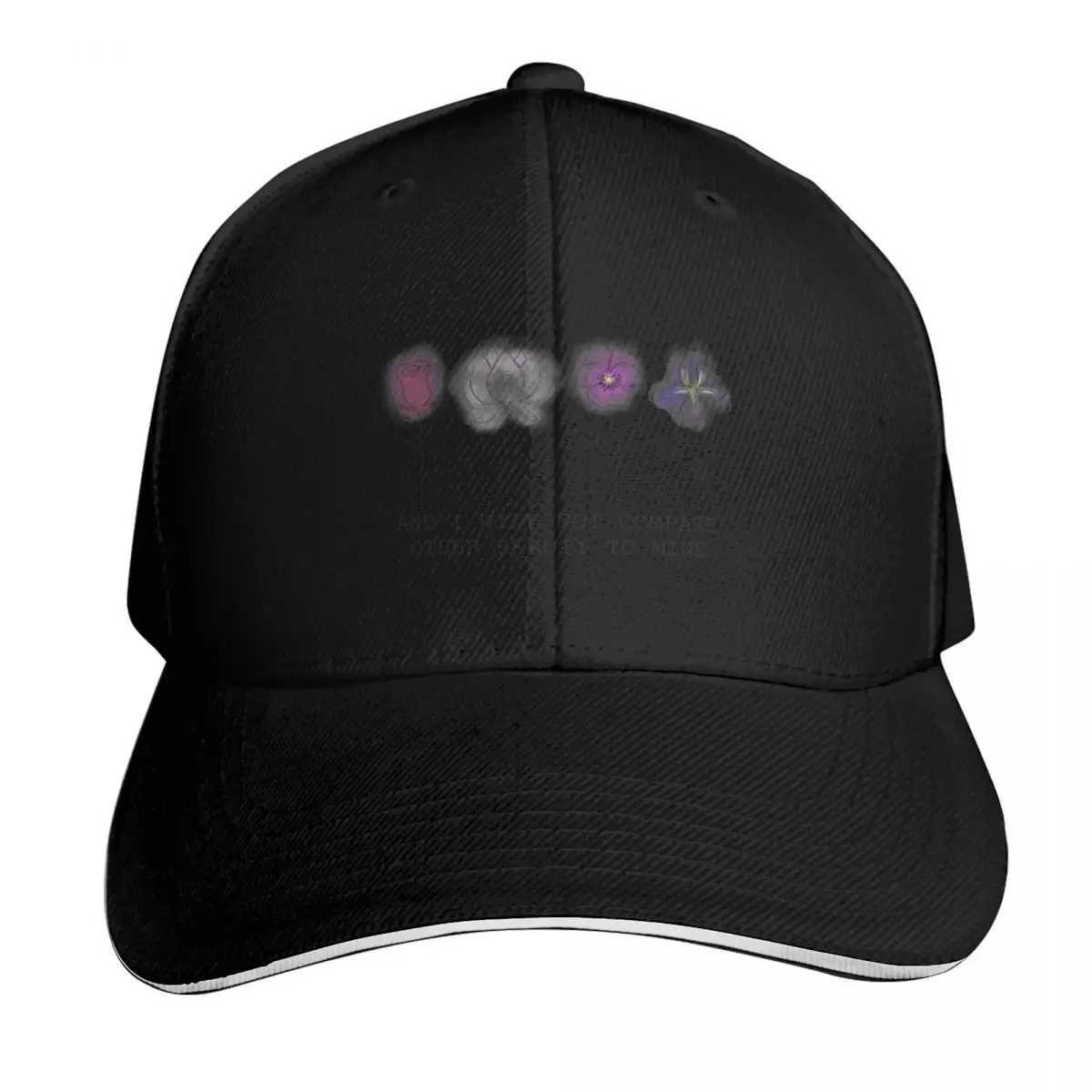 And I Will Not Compare Other Beauty To Mine Baseball Cap Snapback Flat Bill Strapback Dad Hat Six Panel Structured Crown