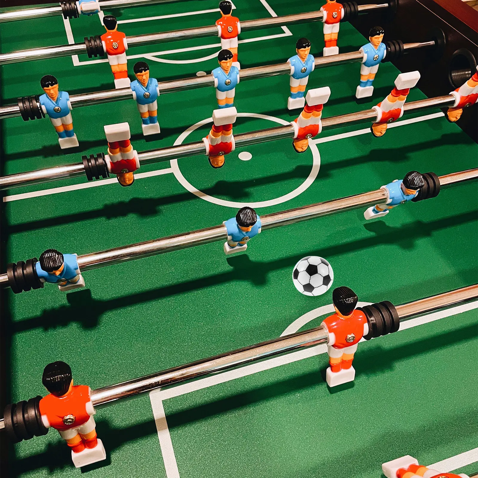 

10Pcs Desk Foosball Balls Table Soccer Replacement Balls for Standard Foosball Tables Long-Lasting Plastic Table Game Football