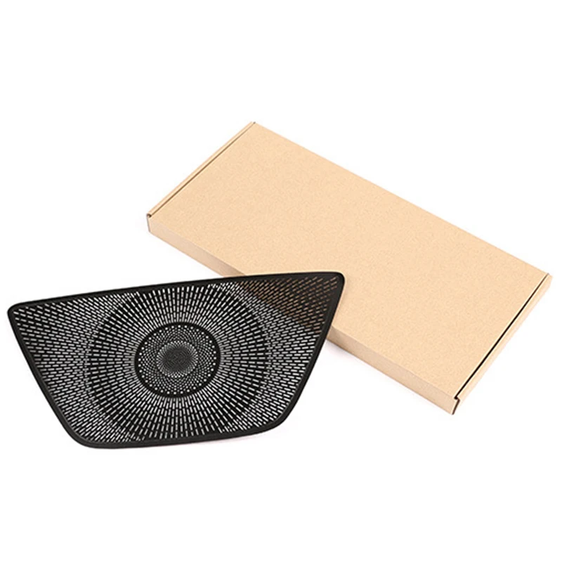 

Car Dashboard Center Console Audio Horn Net Cover Speaker Trim for X5 G05 2019 Aluminum Alloy