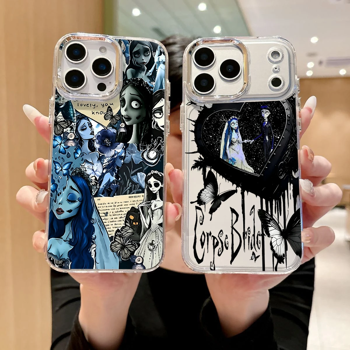 Cartoon Corpse Bride Phone Case for Samsung Galaxy A57 A56 A36 A26 A06 A55 A35 A16 A54 A34 A25 A24 A15 A14 A05 A73 A53 A33 4G 5G