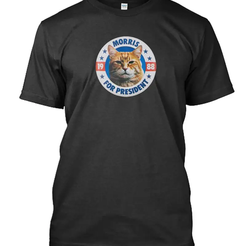 

Новая футболка Morris The Cat Lovers с символом фильма, ТВ-шоу, мужская и женская футболка от S до 5Xl
