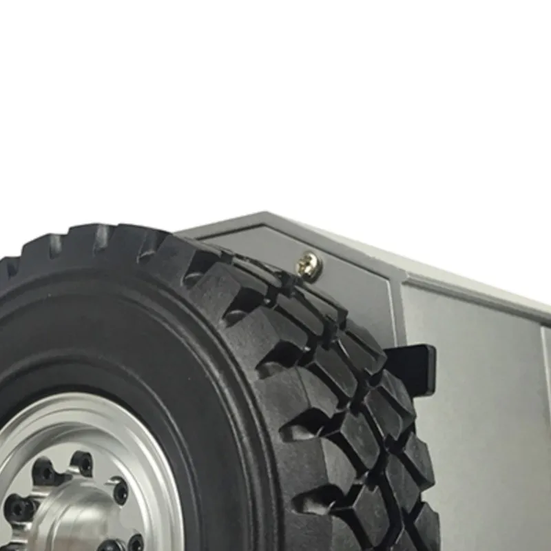 

26.5Inches 1/14 JDM Metal Chassis Metal 6X6 Remoted Off Road RC Tractor Truck 2Speed Gearbox Differential Axles Model for Boys