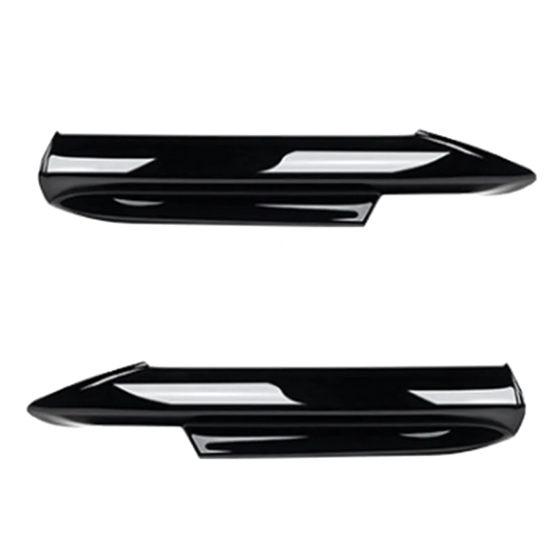 Car Front Bumper Splitter Lip Diffuser Spoiler Protector Cover Guard Deflector Lips For 3-Series E90 E91 2005-2008