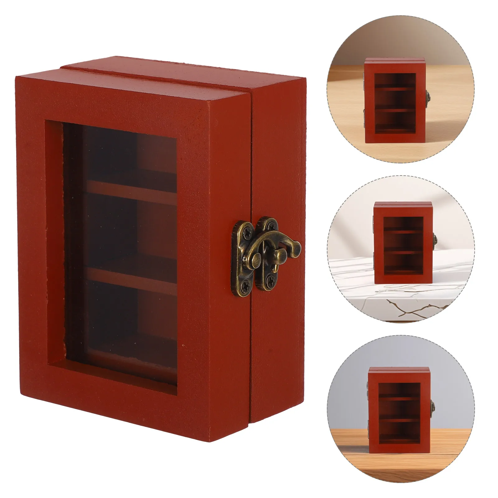 

Diy Mini Kit Home Decor Relief Rocking Small Wooden Library Decoration Unique Shelf Corner Bookshelf Farmhouse Style Decorative
