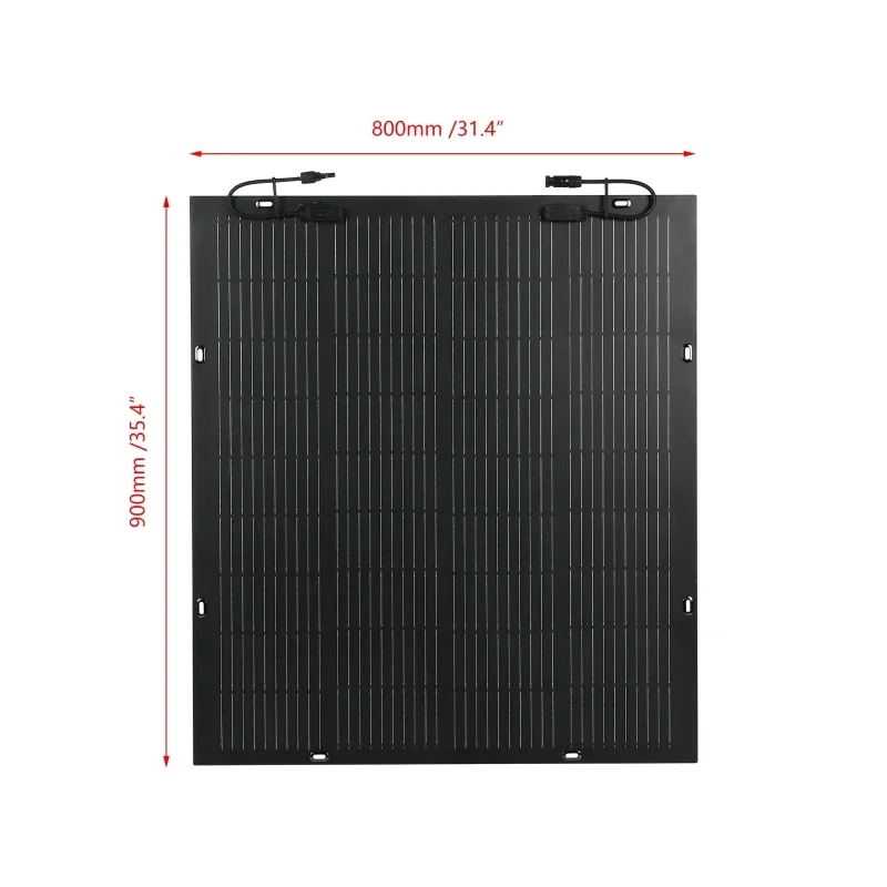 240W 120W 18V Flexible Solar Panel Kit Waterproof High Efficiency DC Charging Line Controller Lightweight Free Sun Power for RV