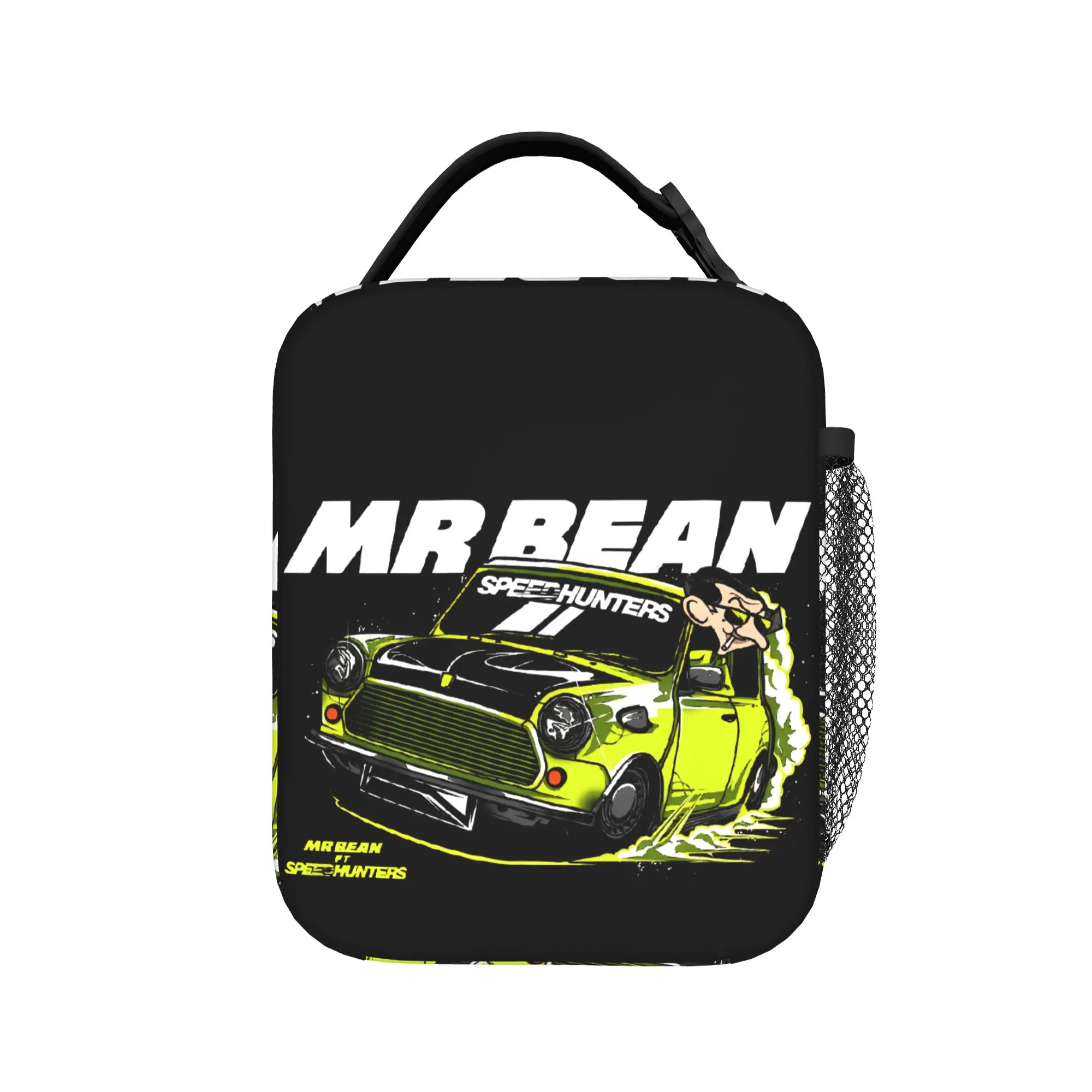 Mr Bean Turbo  Insulated Lunch Bags Cooler Bag Reusable,Lunch Container  High Capacity Tote Lunch Box Men Women Office  Travel