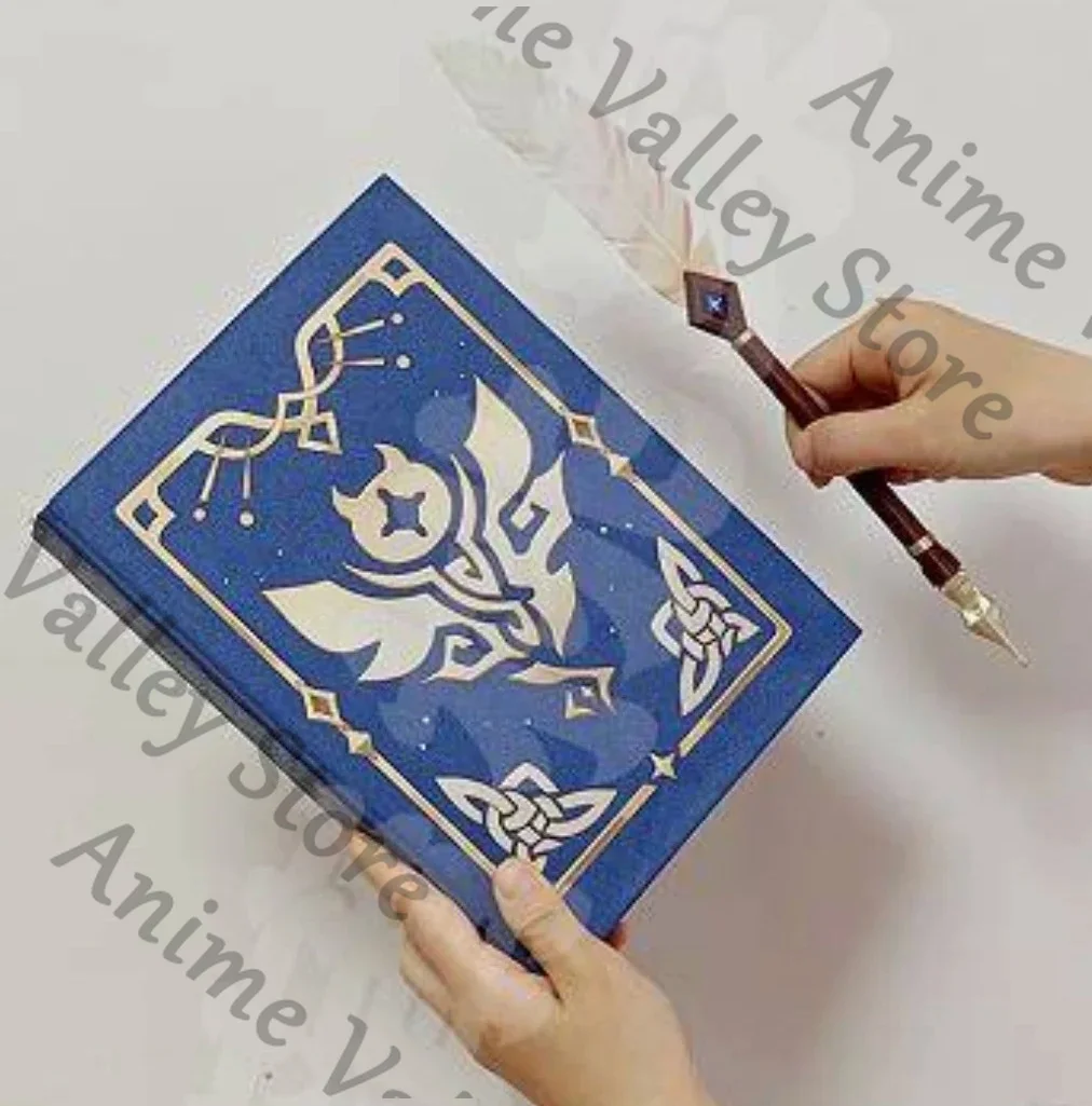 Cuaderno de diario de dibujos animados de Nicole Reeyn Prune de Genshin Impact, accesorio de cosplay, cuadernos de hojas sueltas, accesorios para exposiciones de cómics