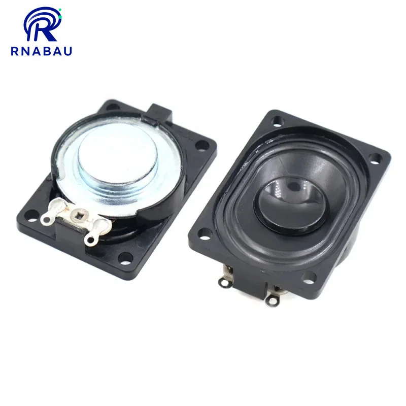Altavoz Impermeable IP67 de 28*40MM, 4 Ohmios, 3W, Rango Completo, Miniatura Rectangular 2840, Altavoz de 8 Ohmios y 2 Vatios para Tablets, Laptops y Televisores