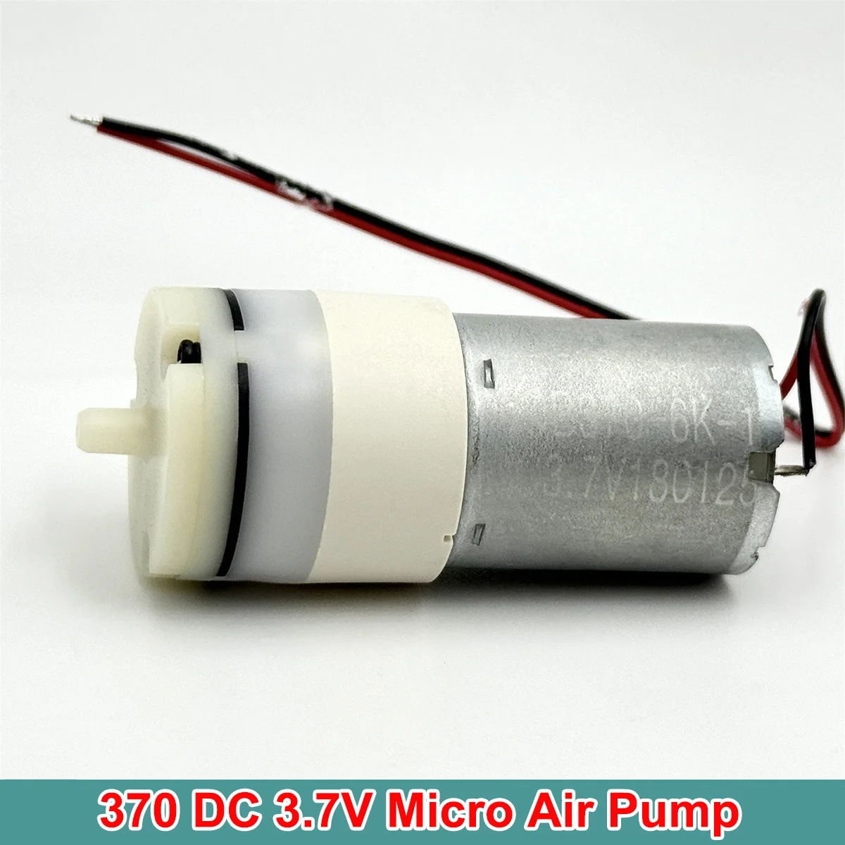 

DC 3.7V 6V Mini Air Pump Micro 370 Motor M27 Electric Inflator Diaphragm Pump Large Flow Low Noise for Fish Tank Oxygenation