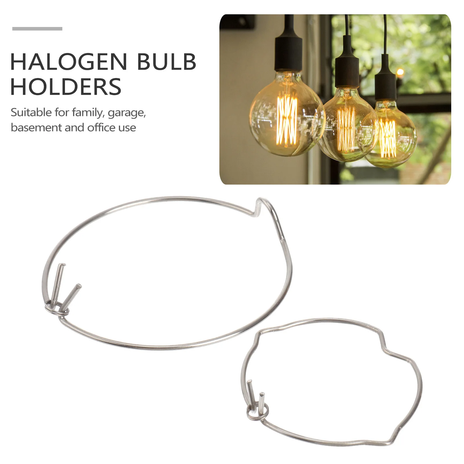 

20pcs Spotlight Clip Metal Bulb Holder For 35-54Mm Halogen Led Lamps Spring Fixing Ring Tool Led Bulb Holders Parts