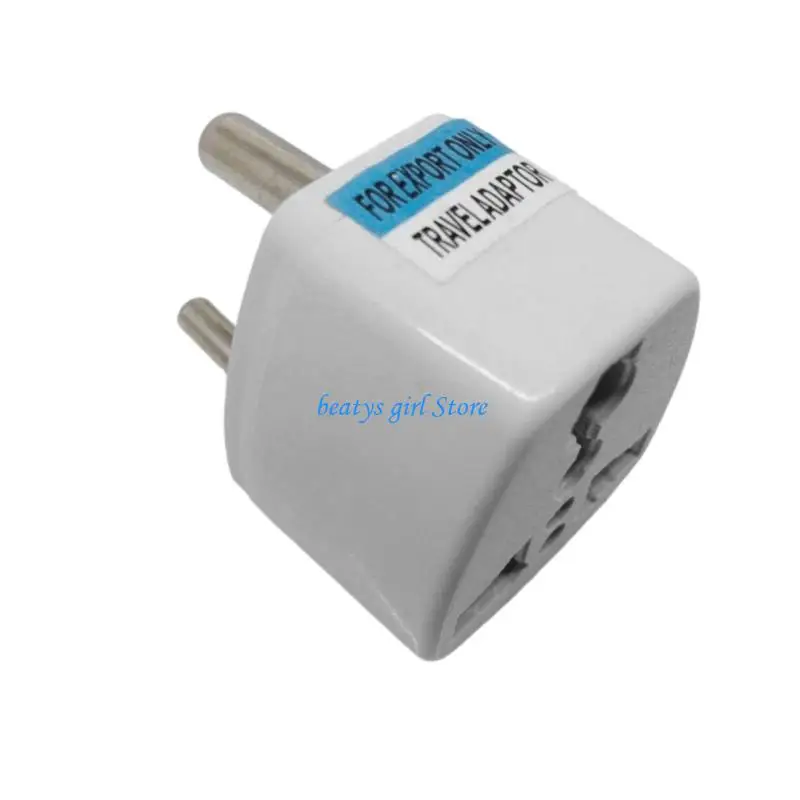 C7AB International South Africa To EU European Plug Converter Adapter Electrical Converter Power Socket for Travel