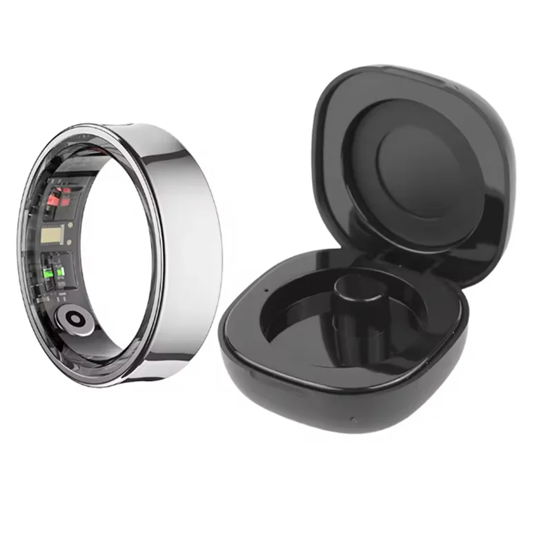 Superior-R09 Smart Ring Fitness Tracker For Men Women Monitoring Heart Rate Blood Oxygen Body Temperature Works For IOS Android