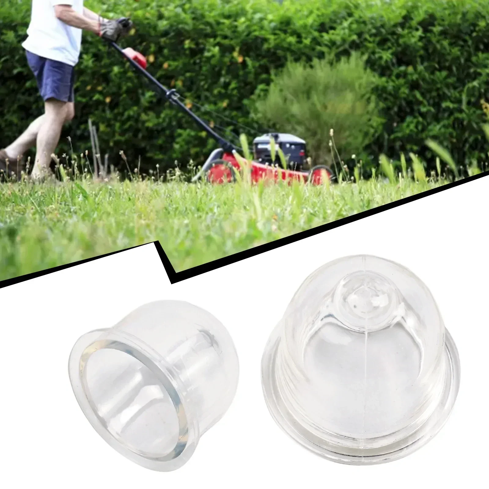 Fuel Primer Bulbs Hedge Trimmer Plastic Primer Professional Bulbs Chainsaws For Blower Replacement Transparent