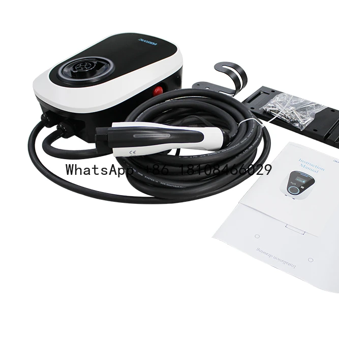 

Duosida with 5m Cable for EV Car Sae J1772 Plug 7KW Type 1 AC Wallbox Ev Charging Station Commercial