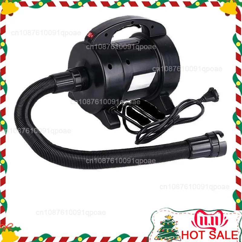 

Электрический насос высокого давления 1300 Вт двойного назначения, дефлятор для надувной палатки на воздушной подушке, модель морского надувного насоса