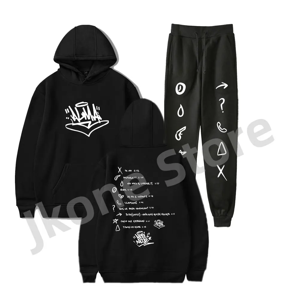 Nicki Nicole ALMA Tour Merch Hoodies Set Winter Women/Men Fashion Casual HipHop Streetwear Sweatshirts