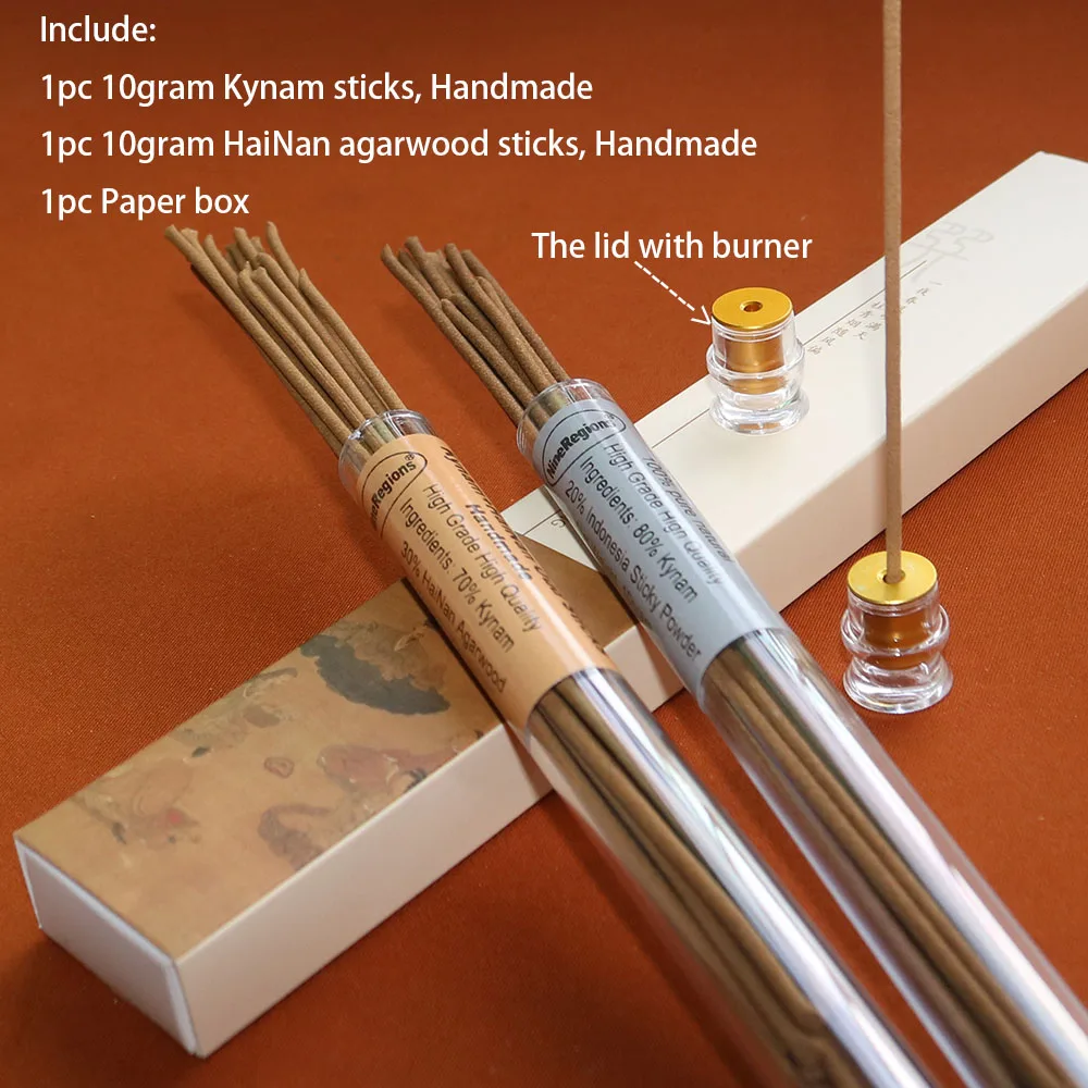 مجموعة البخور عالية الجودة الصينية كينام + هاينان أودي عصا البخور اليدوية الطبيعية صديقة للبيئة المنزل الهواء النقي تشي نان التأمل #2