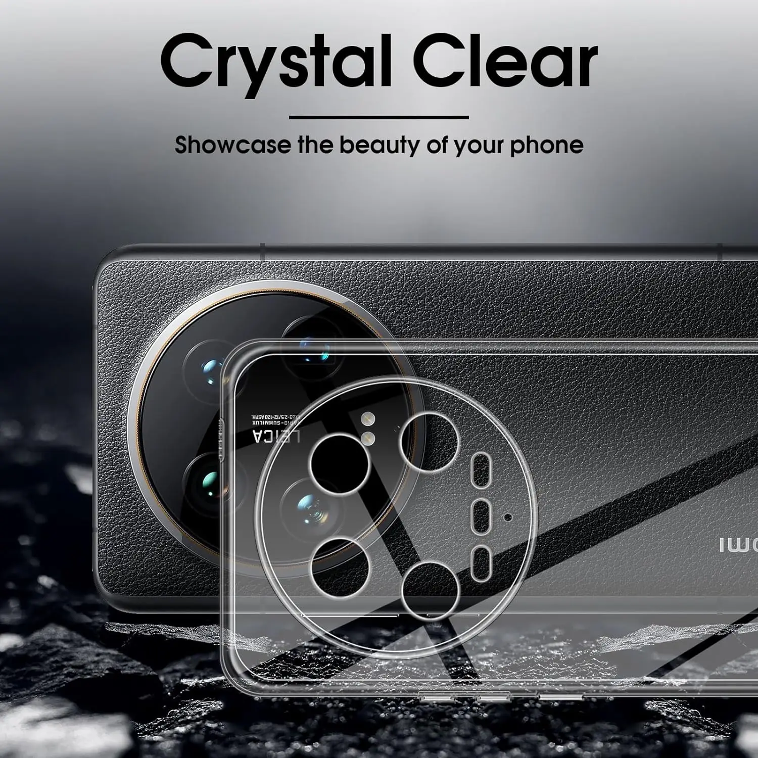 For Xiaomi 14 Ultra Case Shockproof Soft silicone TPU Back Cover For Xaiomi 14Ultra