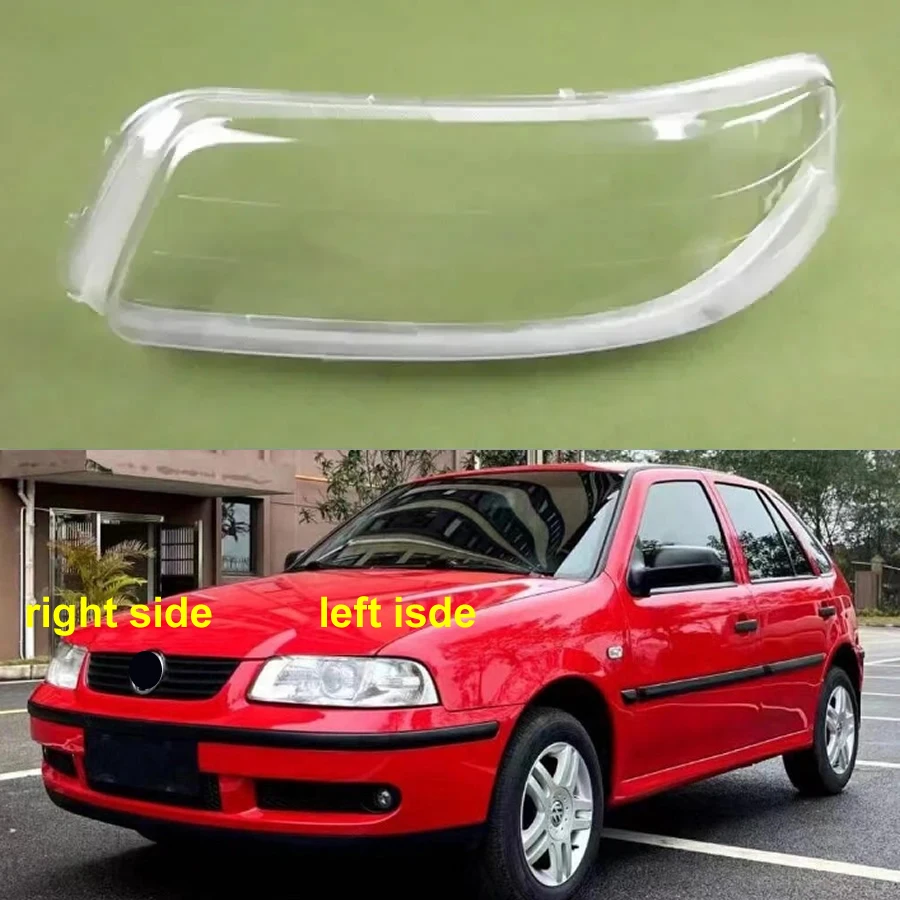 

Для Volkswagen VW Gol 2004, двери, крышка фары, прозрачная фара, линза из плексигласа, замена оригинального абажура