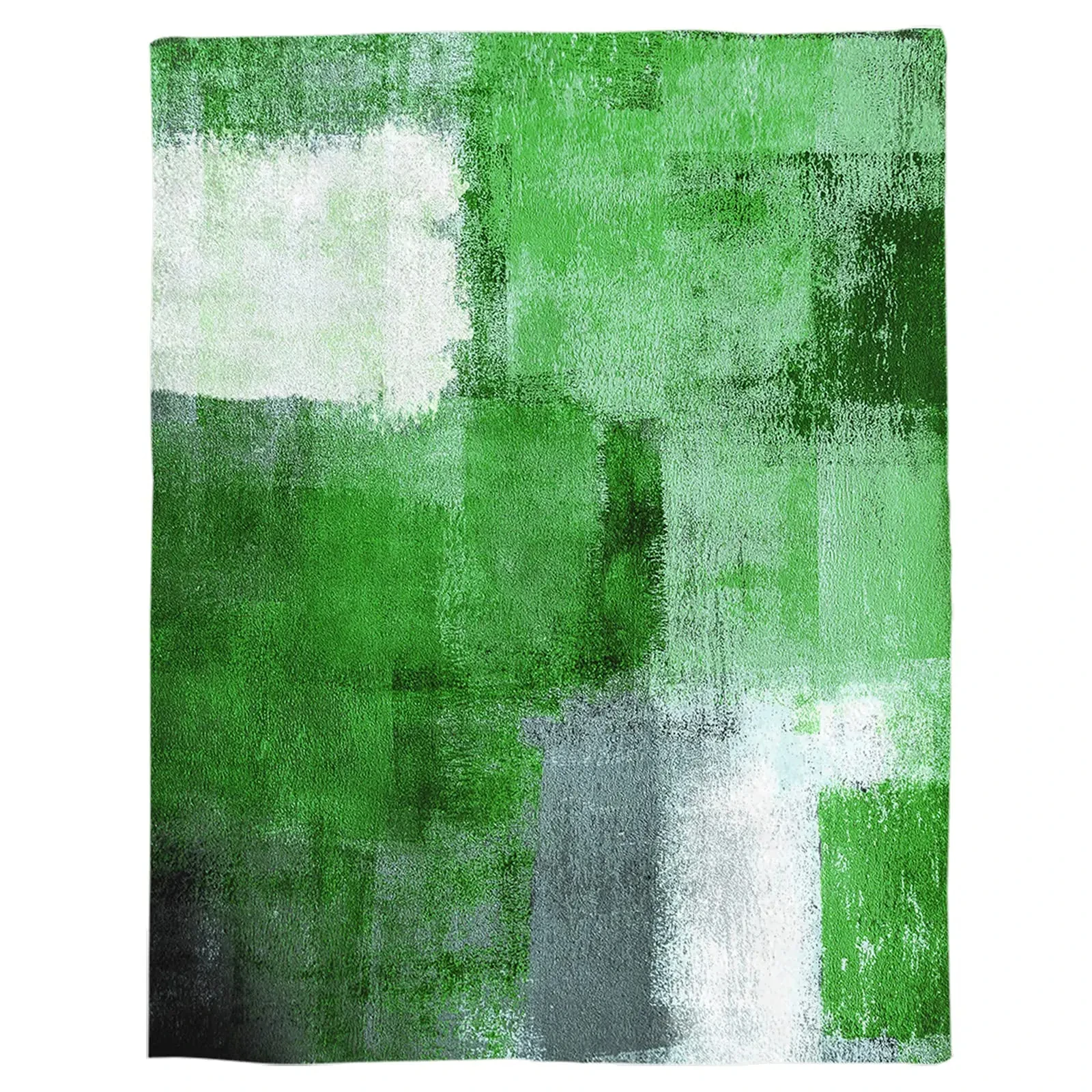 Abstract Grunge Art Blanket Watercolor Tie Dye Throw Blankets for All Season Vintage Geometric Graffiti Flannel Sofa Blanket