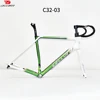 Ceccotti RF32 Modell Newset Farbe Vollständig verstecktes Kabeldesign Scheibenbremse Kohlefaser Rennradrahmen 4