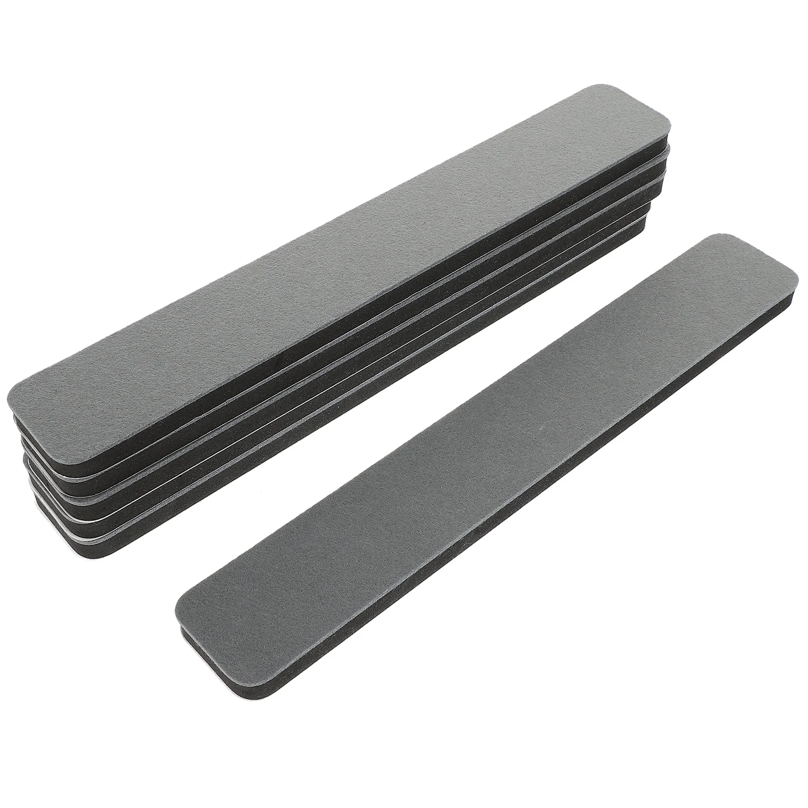 1Set Felt Bulletin Board Strips Thickened Eva Safe Non-Damage Wall Bar Strip for Notes Photos Schedules Classroom Office Use