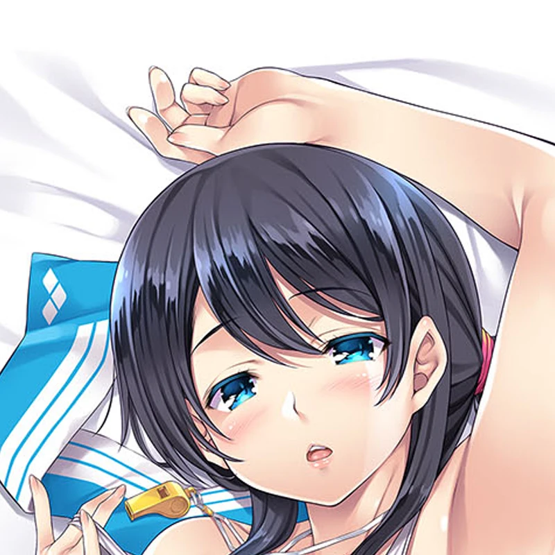

Anime Dakimakura Pillow Case Rin Shibuya Sexy and Busty Beautiful Girl Double-Sided Halloween