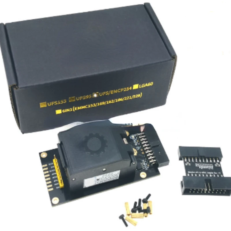 Latest Original Easy-Jtag Plus UFS BGA-254 Socket EMMC 254 UFS 254 Adapter with EASY JTAG PLUS BOX