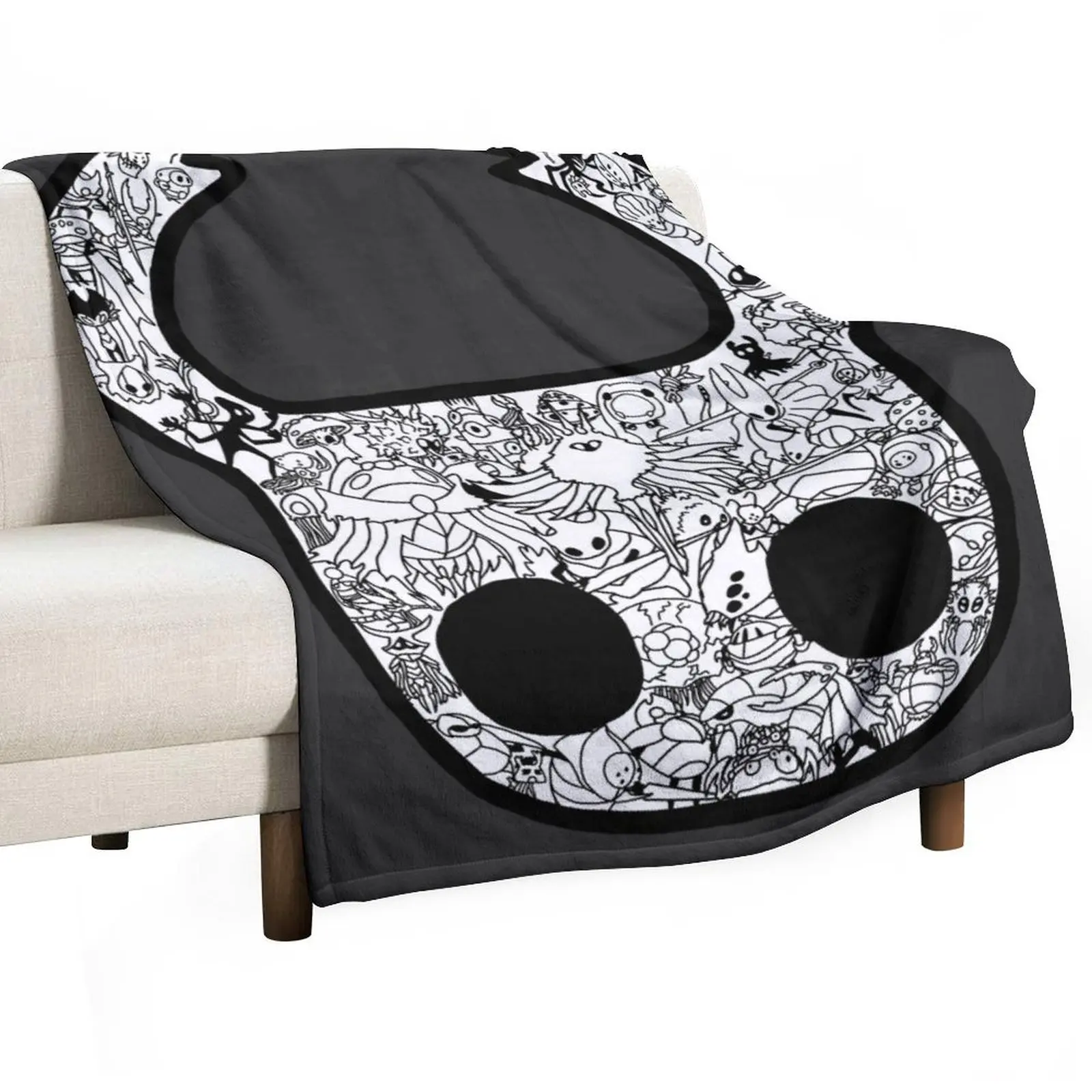 

The Hollow Knight Throw Blanket valentine gift ideas For Sofa Thin halloween Blankets