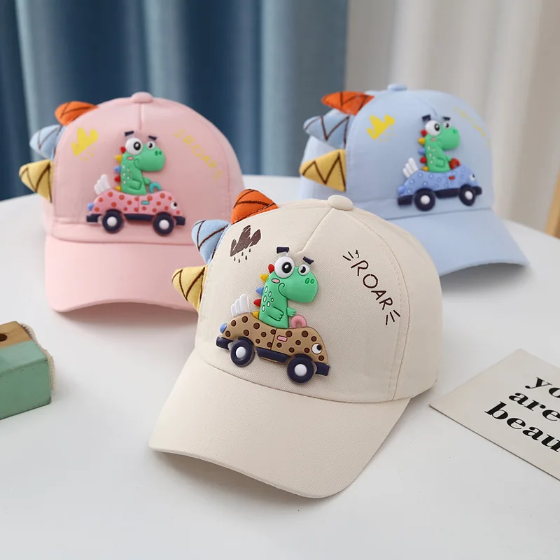 Children Baseball Cap Boys Girls Cute Cartoon Sun Hat Spring Summer Adjustable Baby Sunscreen Hats Fashion Kids Peaked Cap Кепка